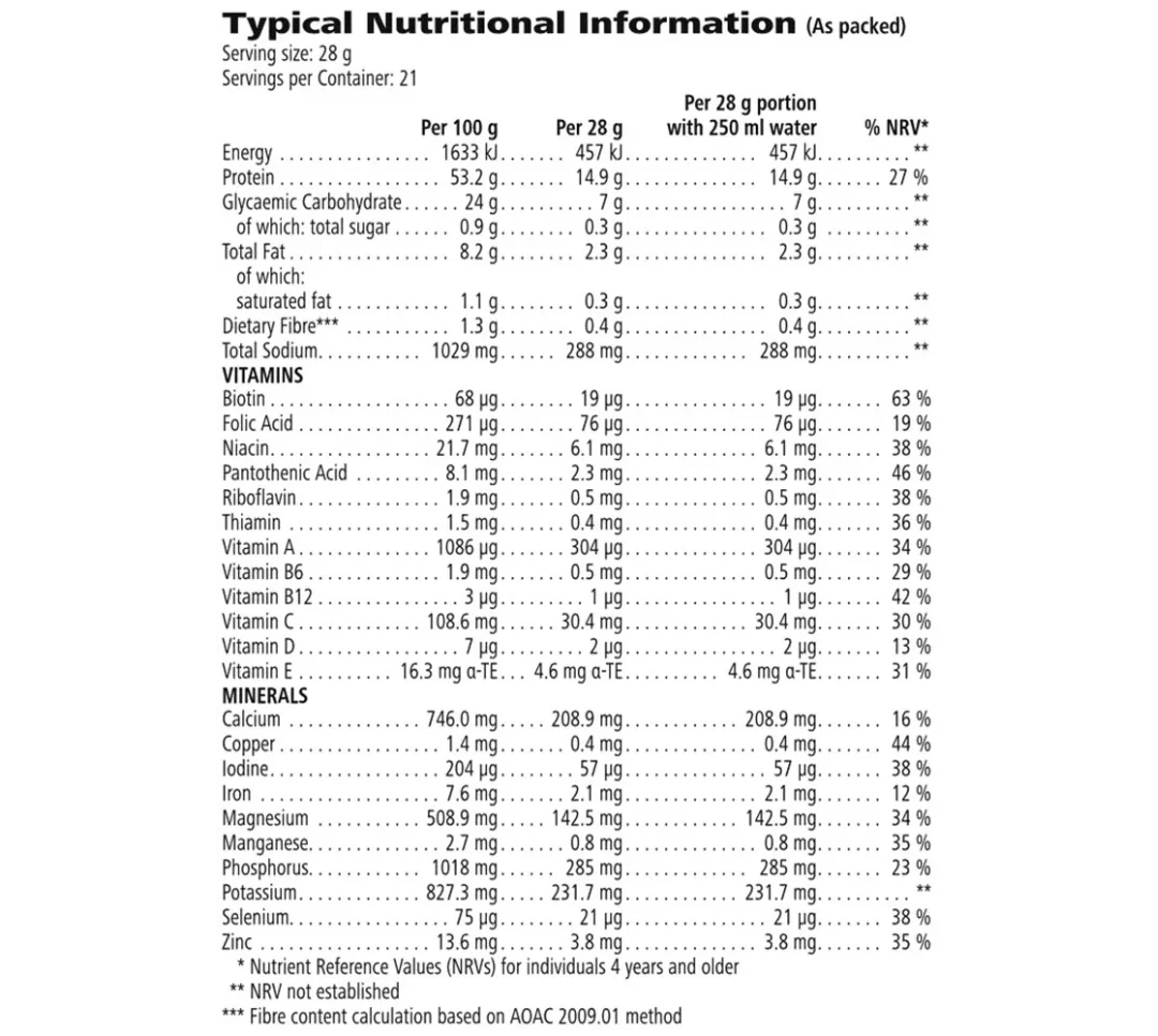 Protein Drink Mix